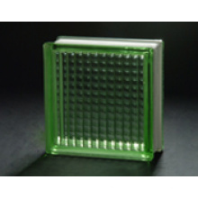 190 * 190 * 80mm grüner paralleler Glasblock / Glasziegel